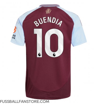 Aston Villa Emiliano Buendia #10 Replik Heimtrikot 2024-25 Kurzarm